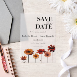 Aquarellfarben Fett Rot und orange Sunset Farben