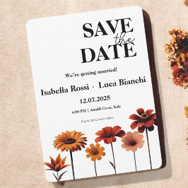 Aquarellfarben Fett Rot und orange Sunset Farben Einladung