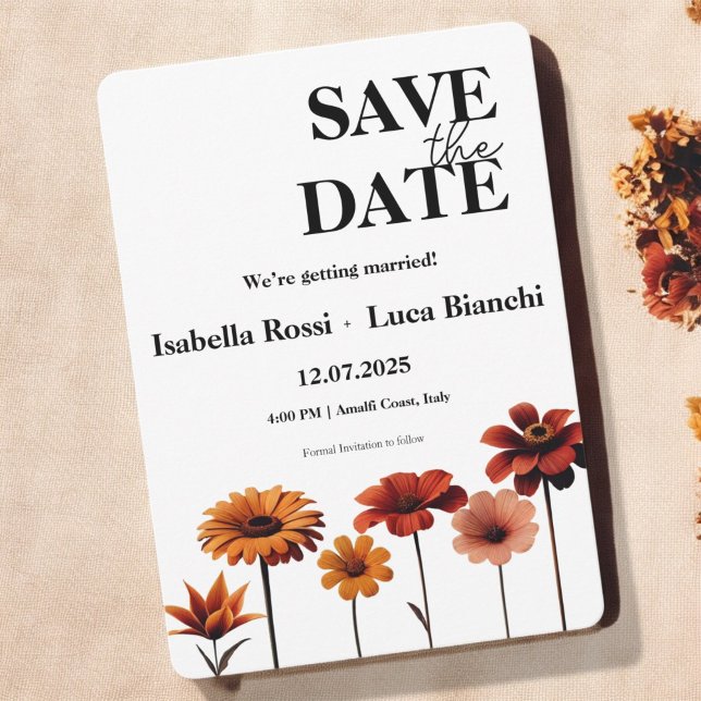 Aquarellfarben Fett Rot und orange Sunset Farben Einladung (Von Creator hochgeladen)