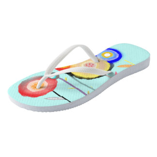 Aquarellfarben Flip Flops