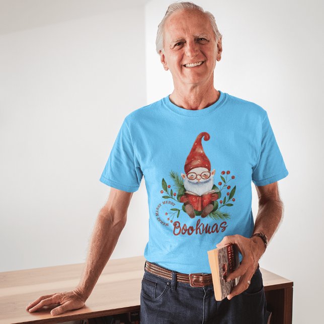 Aquarellfarben-Gnome Reading Festivals Geschenk fü T-Shirt (Von Creator hochgeladen)