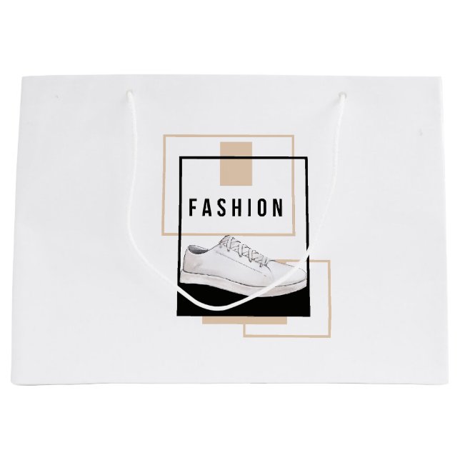 Aquarellfarben Große Geschenktüte (Vorderseite)