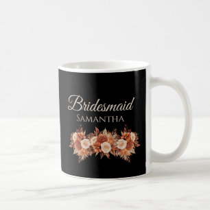 Aquarellfarben Herbst Elegance Bräunung Kaffeetasse
