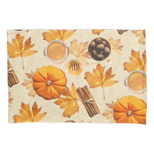 Aquarellfarben Herbstmagie Vintage Düfte Kissenbezug