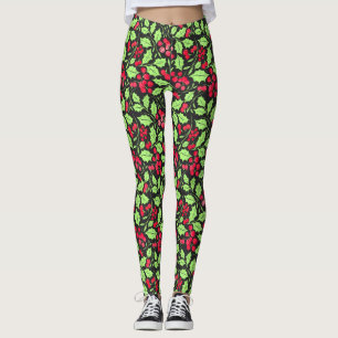 Aquarellfarben, Holy und Berries Leggings
