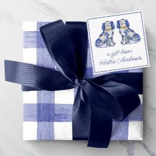 Aquarellfarben-Hunde für Geschenke Mitteilungskarte