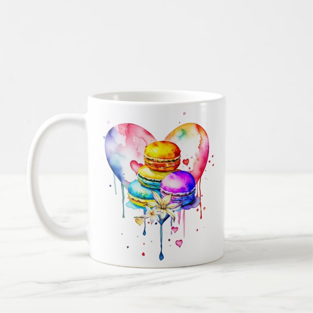 Aquarellfarben Kaffeetasse (Links)