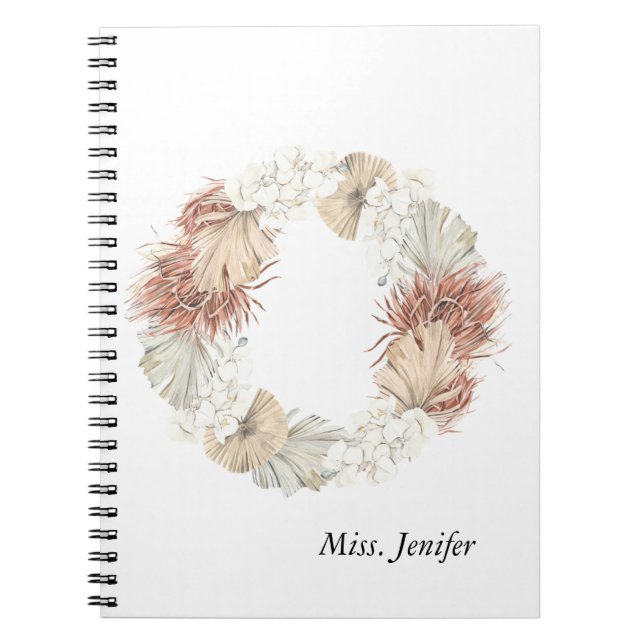 Aquarellfarben Lehrergeschenk Inspiration Notizblock (Vorderseite)