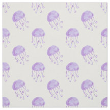 Aquarellfarben lila Quallengestalt