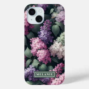 Aquarellfarben Lilac-Blume Personalisiert Case-Mate iPhone Hülle