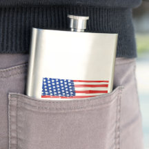 Aquarellfarben mit amerikanischer Flagge