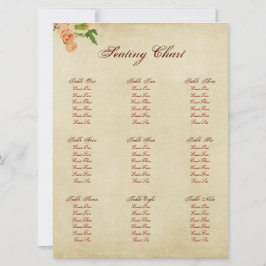 Aquarellfarben-Pfirsichkernen Einladung