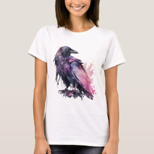 Aquarellfarben - Rosa T-Shirt