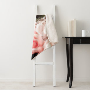 Aquarellfarben-Rose 25 Sherpadecke