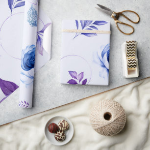 Aquarellfarben-Rose 31 Geschenkpapier