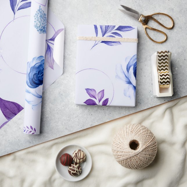 Aquarellfarben-Rose 31 Geschenkpapier (Basteln)