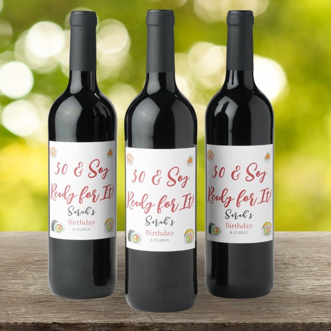 Aquarellfarben Sushi und Sashimi jedes Alter zum G Weinetikett (Von Creator hochgeladen)