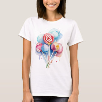 Aquarellfarben T-Shirt