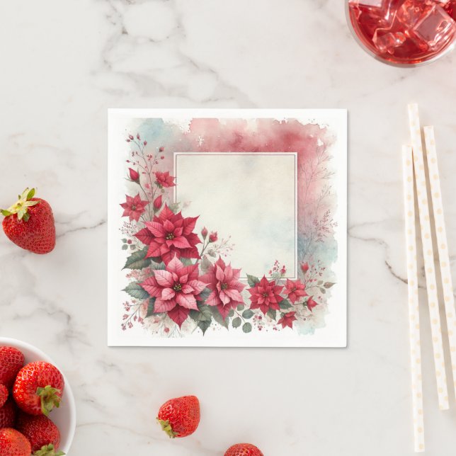 Aquarellfarben Waschbecken Serviette (Beispiel)