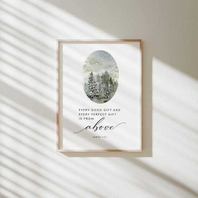 Aquarellfarben Weihnachten jedes Geschenk von oben Poster (Von Creator hochgeladen)