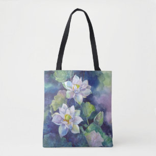 Aquarellfarbene Blume - Blume
