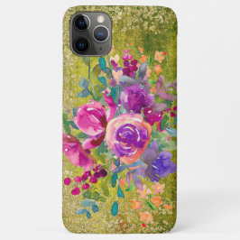 Aquarellfarbene Blume Bouquet Case-Mate iPhone Hülle