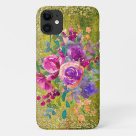 Aquarellfarbene Blume Bouquet Case-Mate iPhone Hülle