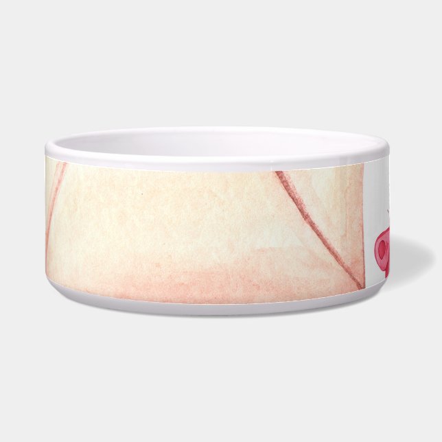 Aquarellfarbene Blume in Umschlägen: nahtloses Mus Napf (Vorderseite)