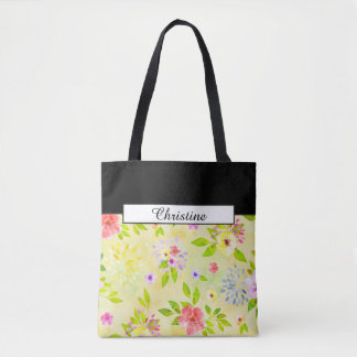 Aquarellfarbene Blume nahtlos Muster I + Ihre Idee