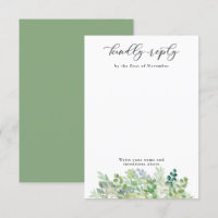 Aquarellfarbene Grüntöne und vertikale Folienstell