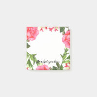 Aquarellfarbene rosa Blume Zirkelkranz