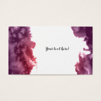 Aquarellfarbene, strukturierte Karte.