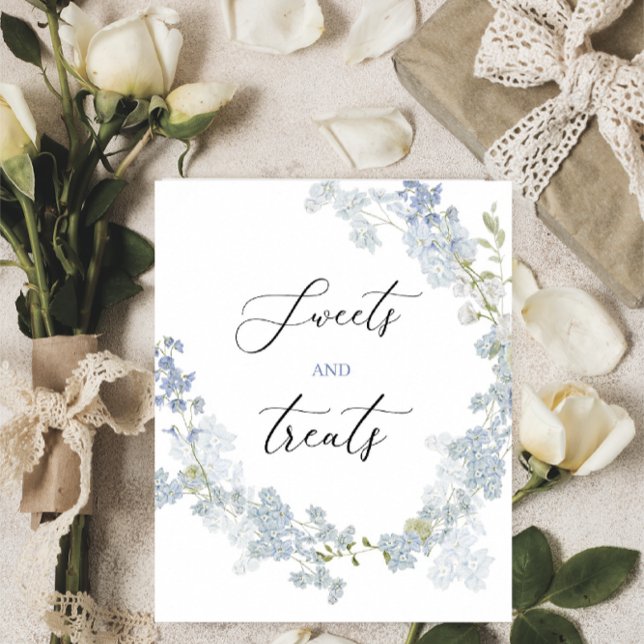 Aquarellfarbene Süßigkeiten Leckereien Blüten Baby Poster (Von Creator hochgeladen)