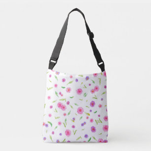 Aquarellfarbene Tasche   Blume Geschenke für Mama