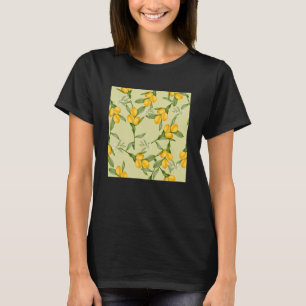 Aquarellfarbene Zitronen in Gelb und Grün T-Shirt