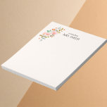 Aquarellfarbener hellgelber Blumenzettel des Lehre Notizblock<br><div class="desc">Aquarellfarben Hellgelbe Blumennote von Lehrer. Diese wunderschön gestaltete Watercolor Light Yellow Floral Note von Teacher ist perfekt für fleißige Pädagogen. Die hochwertige Handwerkskunst verleiht ihm ein einzigartiges und raffiniertes Aussehen, während der weiche, gelbe Schatten jeder Wand Wärme verleiht. Mit saisonsicheren Features, die die Sichtbarkeit maximieren, können Sie das ganze Jahr...</div>