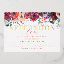 Aquarellfarbener Nachmittag Teatro Sociale Bellinz Folieneinladung