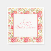 Aquarellfarbener rosa Blumenrahmen