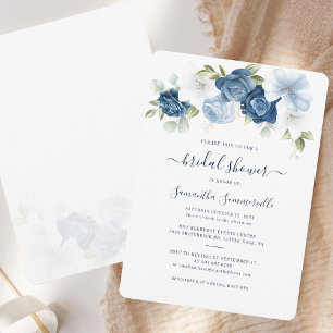 Aquarellfarbenes Brautparty Einladung