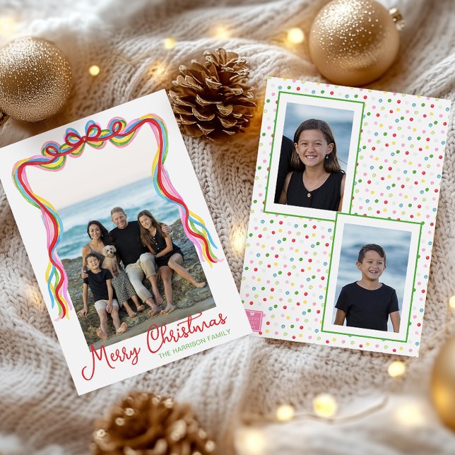 Aquarellfarbenes Confetti Weihnachten Foto (Von Creator hochgeladen)