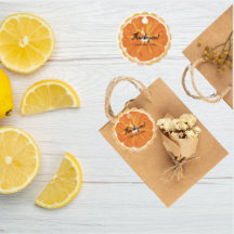 Aquarellfarbenes Orangenzitrusfrüchte Brautparty