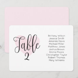Aquarellfarbenes rosa Herz. Hochzeitskarte Einladung