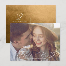 Aquarellfärbung dank Autumn Gold ID786 Ankündigungspostkarte