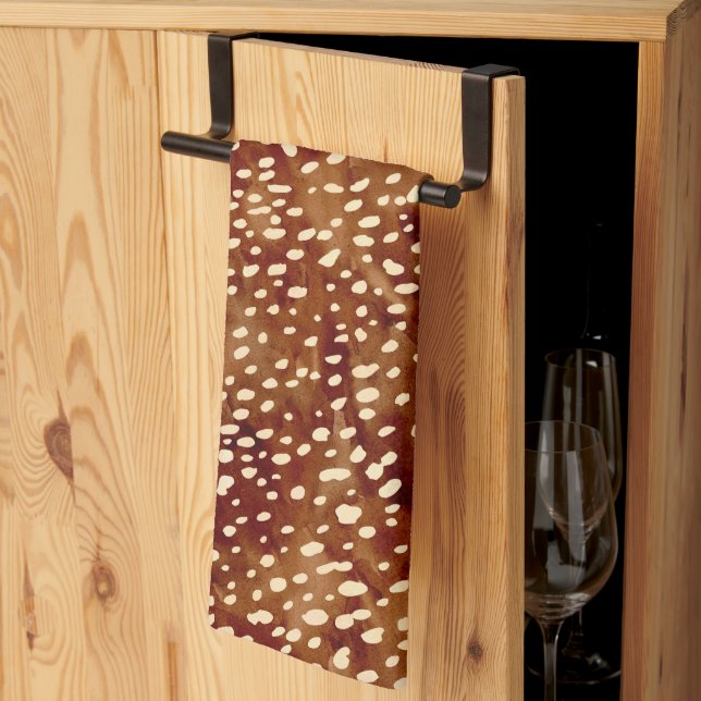 Aquarellfärbung Geschirrtuch (Drittel gefaltet)