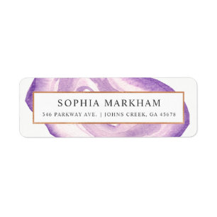 Aquarellfärbung Lavendel