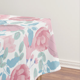 Aquarellfärbung Tischdecke