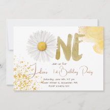 Aquarellfärbung zum ersten Geburtstag