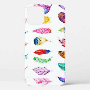 Aquarellfedern: Schöne Vintage-Kollektion. Case-Mate iPhone Hülle