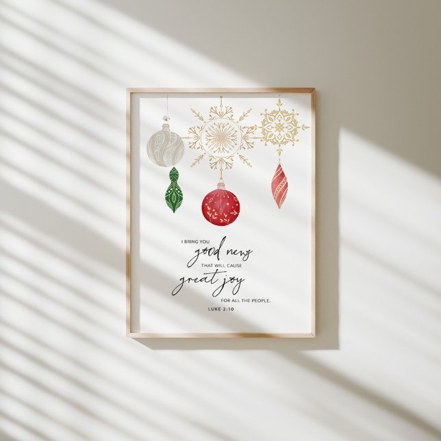 Aquarellfestivals Bibel Vers. Luke Poster (Von Creator hochgeladen)