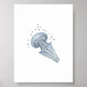 Aquarellfisch Poster